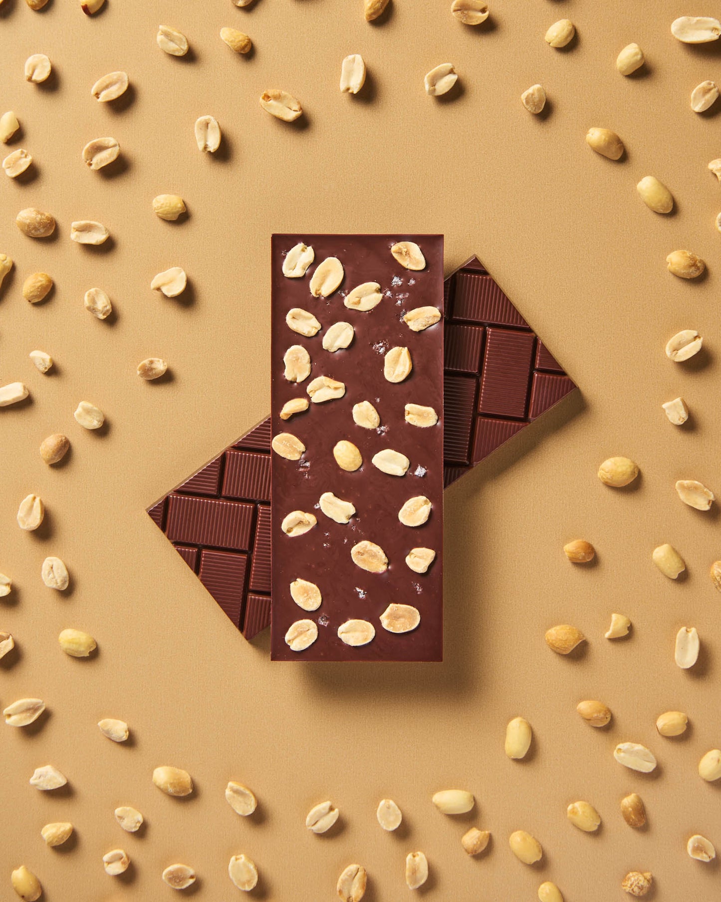 Salted Peanut Dark Chocolate Bar