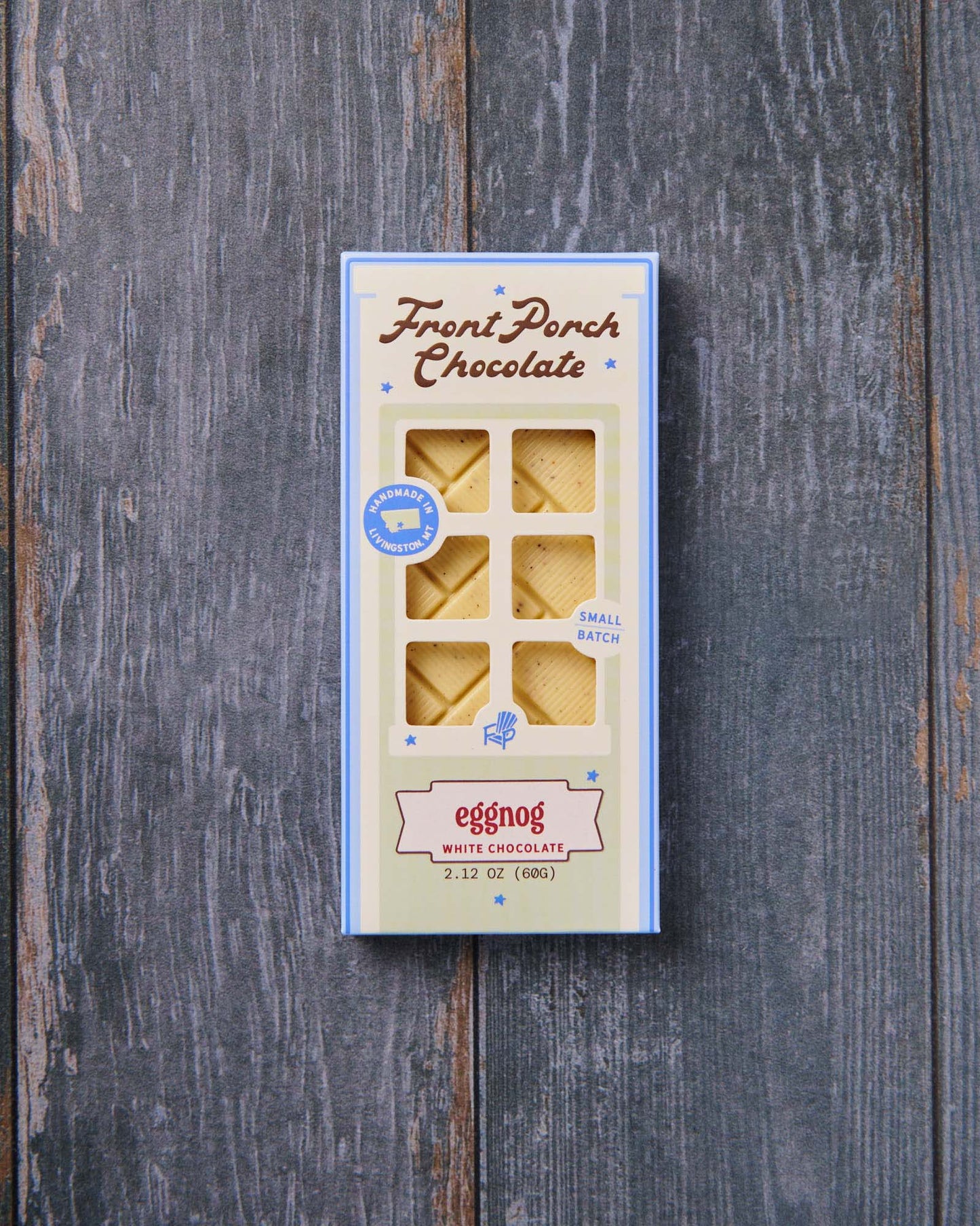 Eggnog Bourbon White Chocolate Bar - Available 11/19