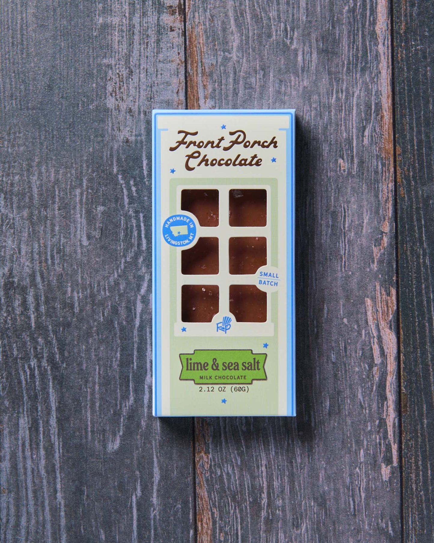 Lime & Sea Salt Milk Chocolate Bar **limited summer release**