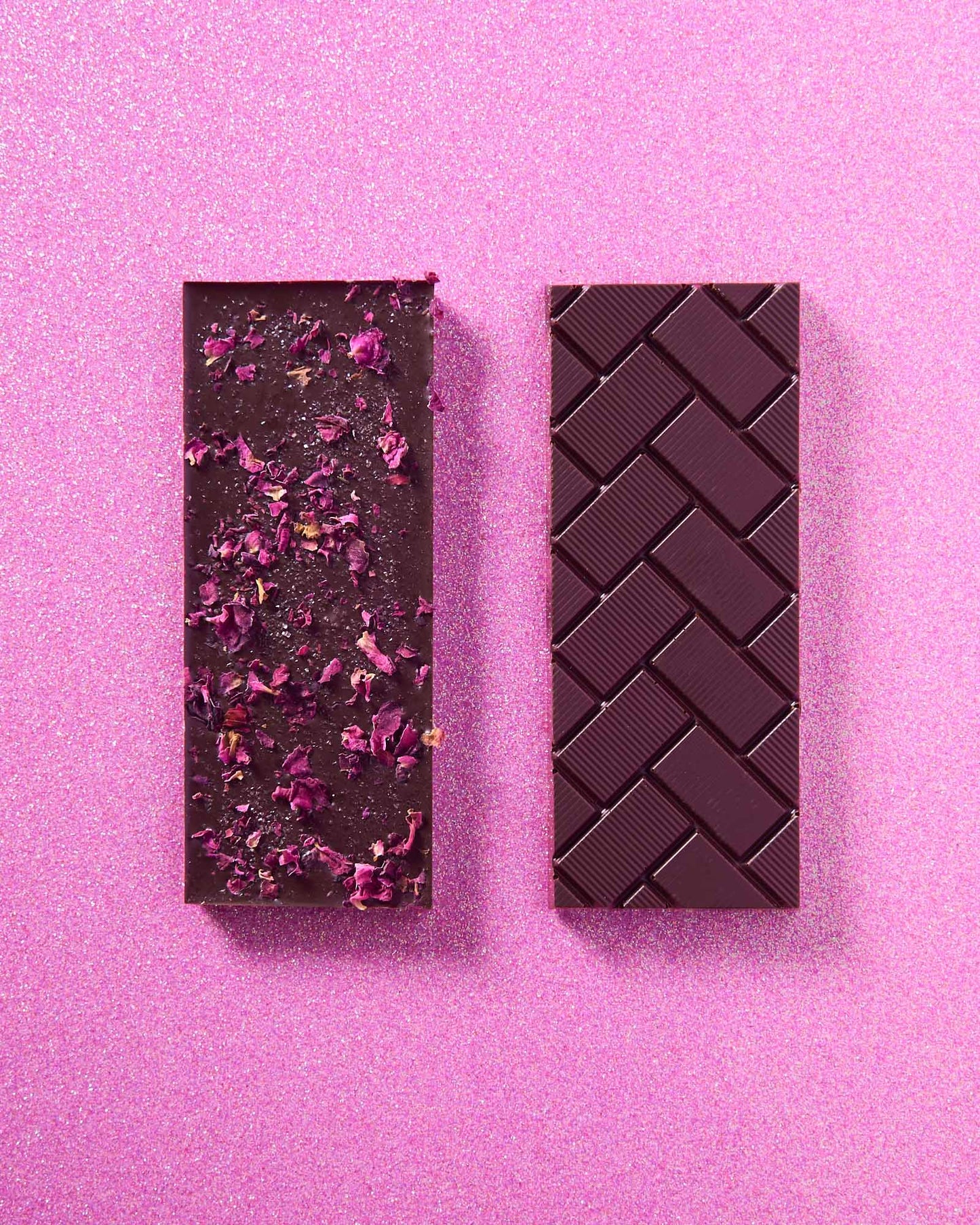 Chai Rose Dark Chocolate Bar