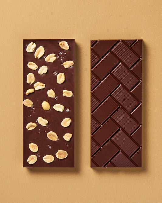 Salted Peanut Dark Chocolate Bar
