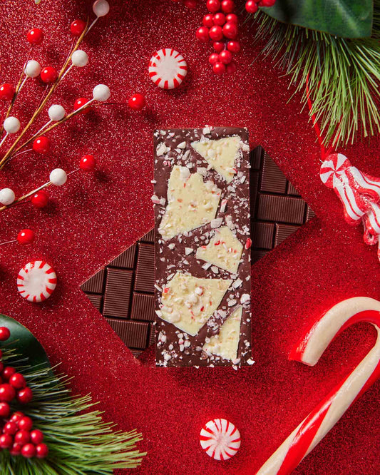 Peppermint Bark Chocolate Bar