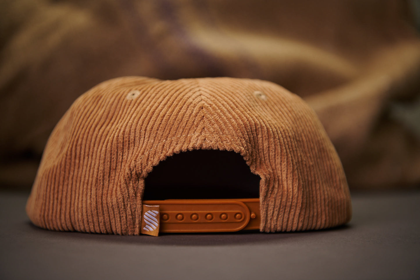 Front Porch Chocolate Corduroy Snapback Hat