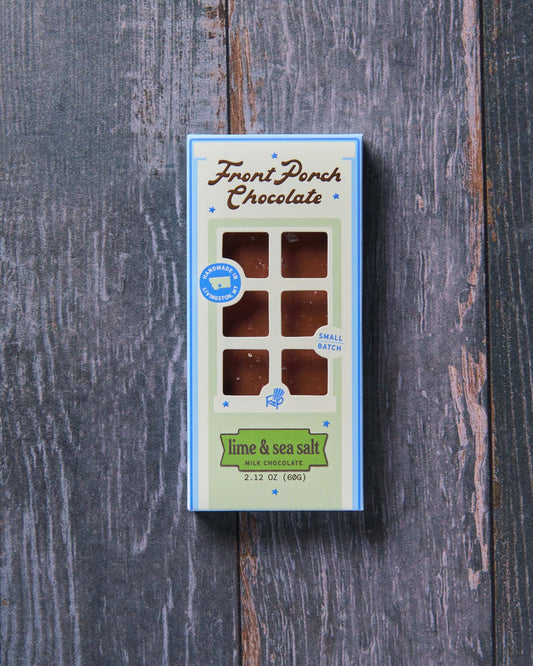 Lime & Sea Salt Milk Chocolate Bar **limited summer release**