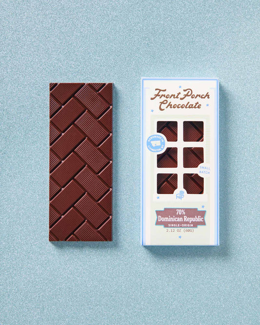 70% Dominican Republic | Single-Origin Dark Chocolate Bar