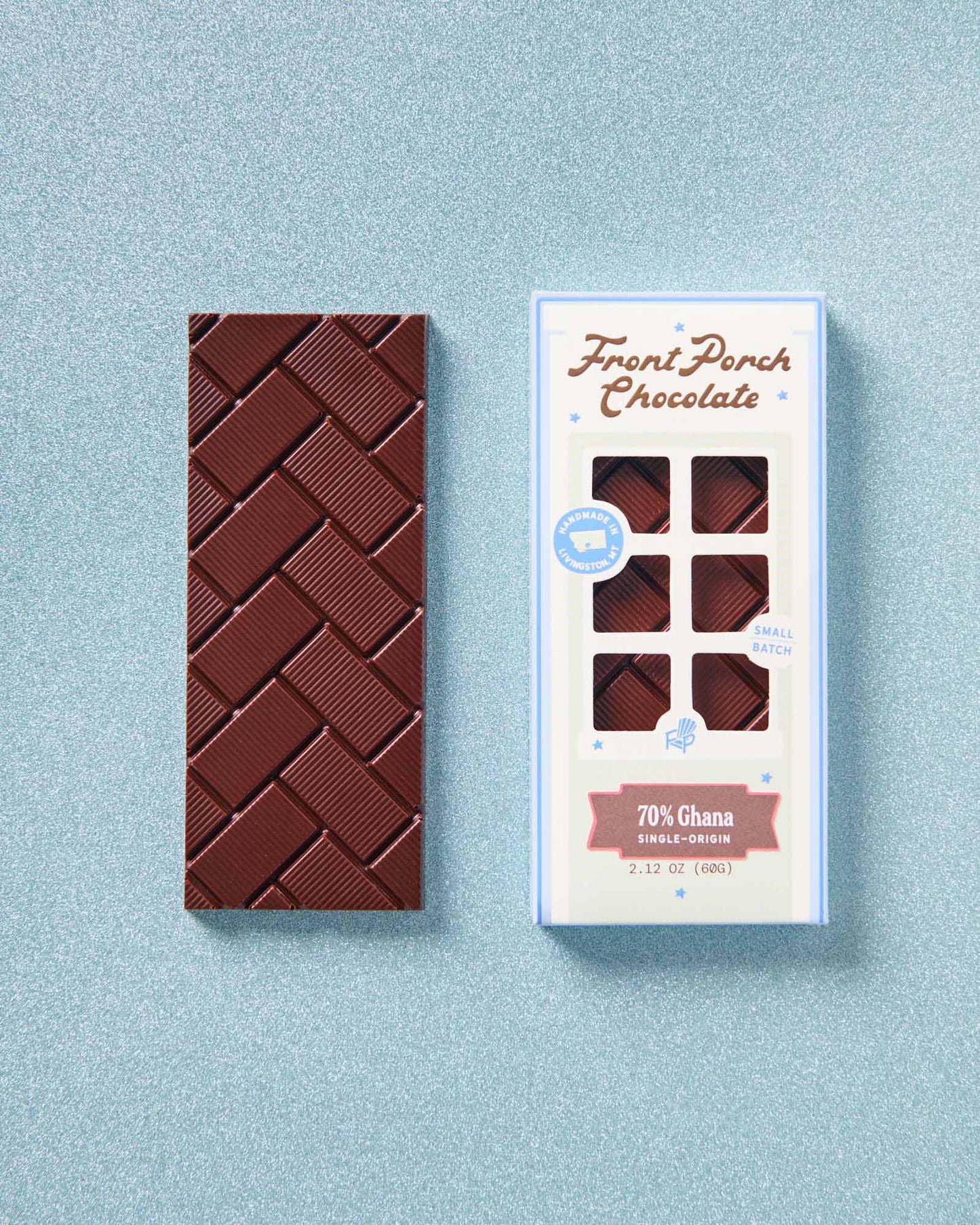 70% Ghana | Single-Origin Dark Chocolate Bar