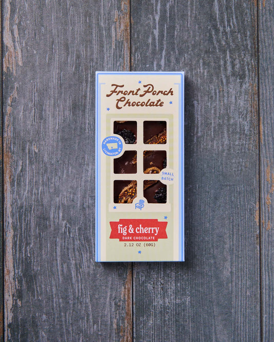 Fig & Cherry Dark Chocolate Bar